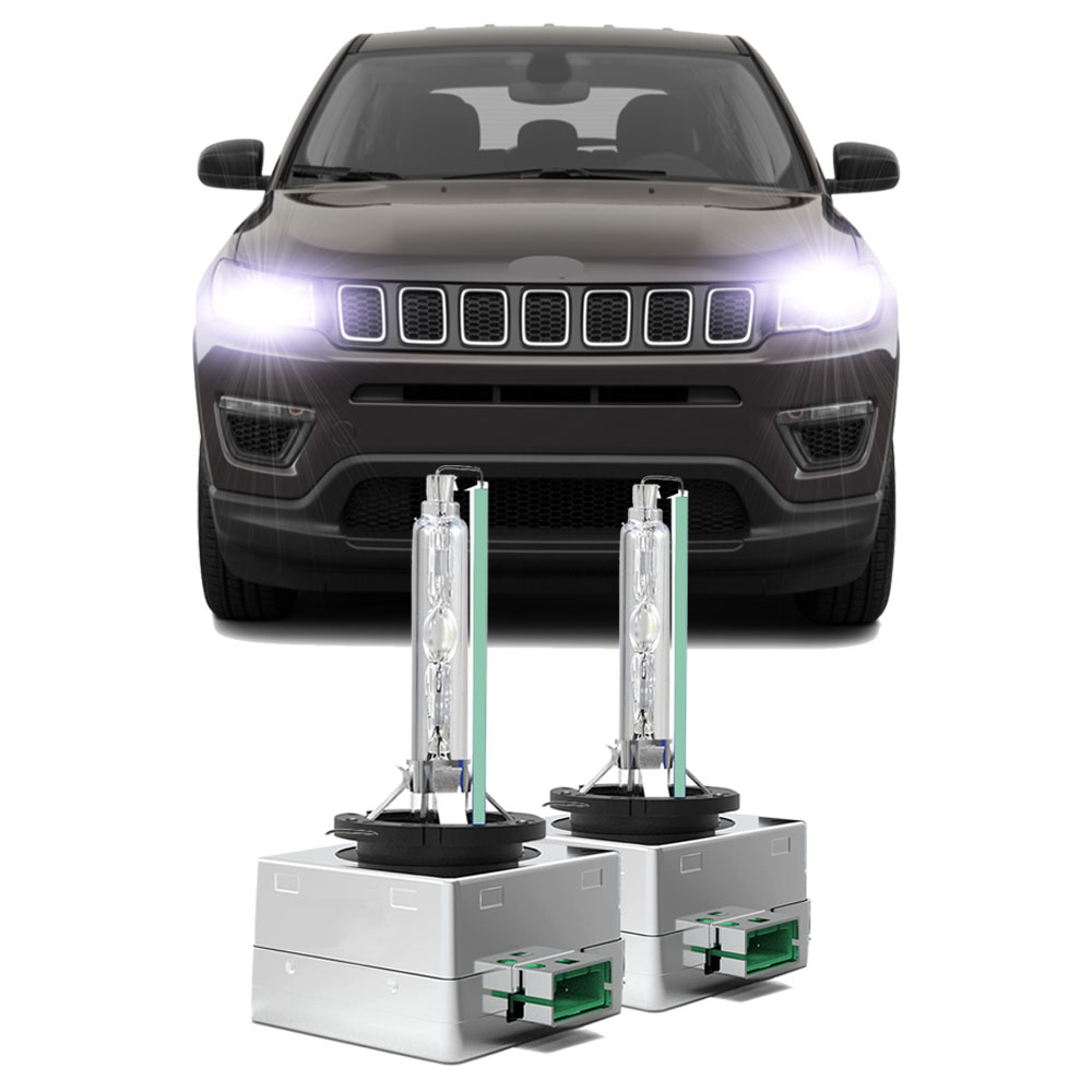 Compass Lensatic - 2Pc D3S HID Xenon Headlight Bulb