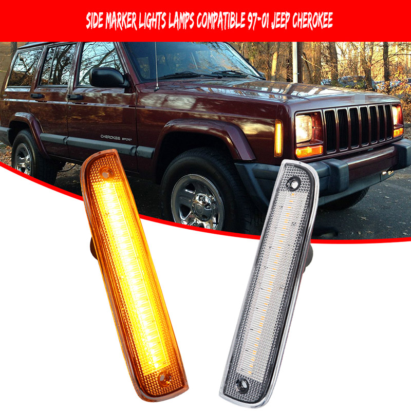 2PCS Amber / White LED Car Fro - đánh giá và giá Signal Flare Kit