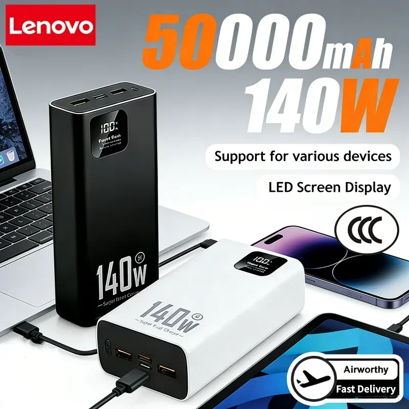 Lenovo 140W 500000mAh Ultra Ca - đánh giá và giá Solar Emergency Charger