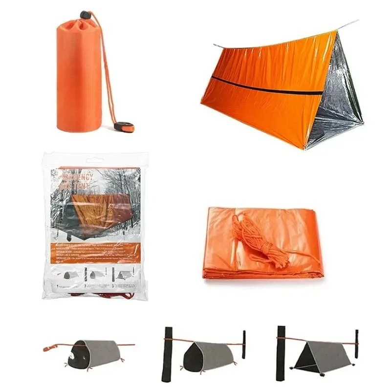 2 Person Emergency Shelter Sur - đánh giá và giá Emergency Mylar Tent