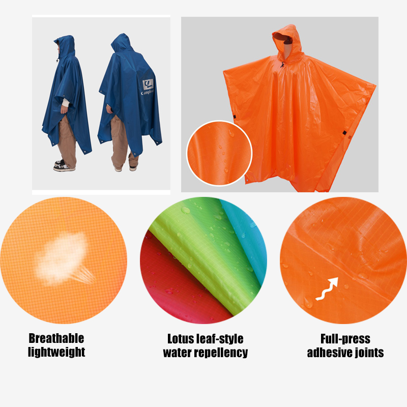 3-in-1 Multi-Functional Lightw - đánh giá và giá Emergency Poncho Rain
