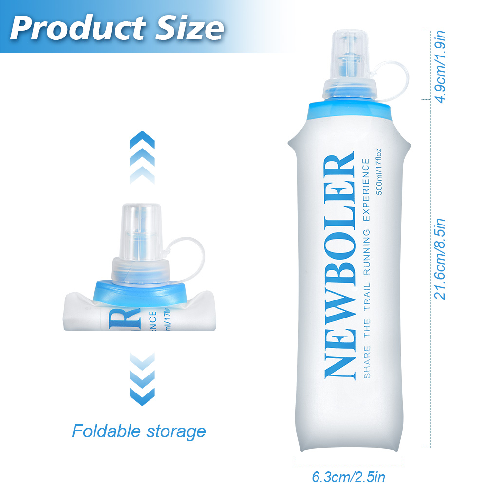 150/250/300/500/750ml Outdoor  - đánh giá và giá Water Bag Collapsible