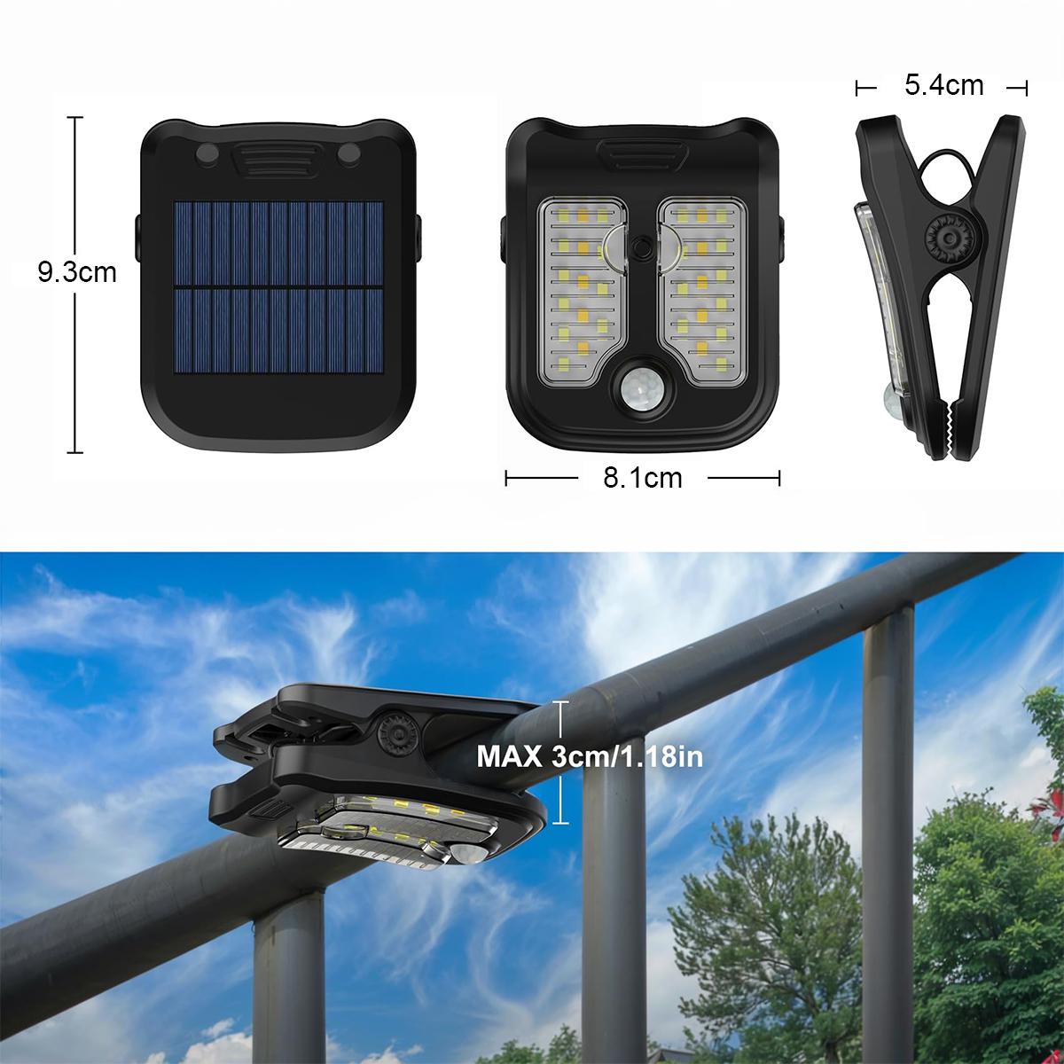 Solar Clip Led Light Motion Se - đánh giá và giá Solar Emergency Charger
