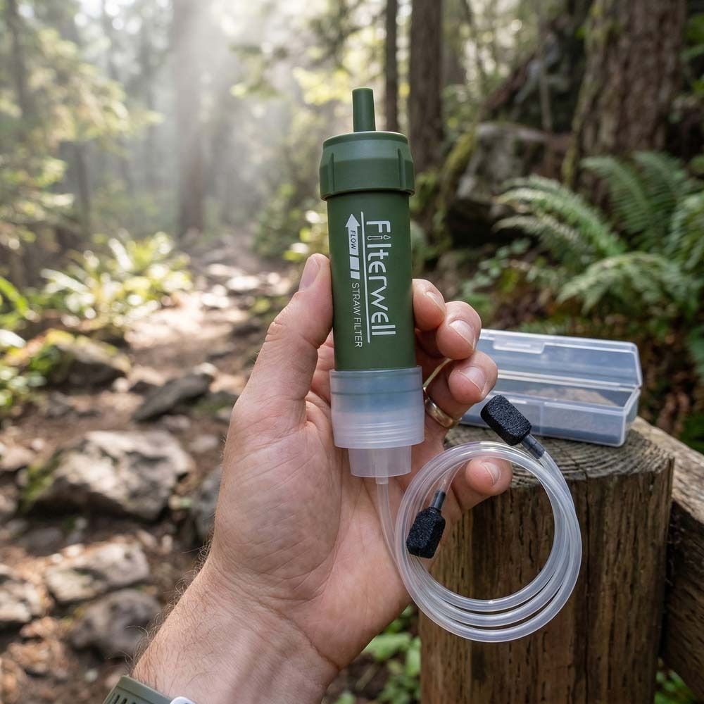 Mini Mini Water Filter Straw S - đánh giá và giá Water Purification Straw