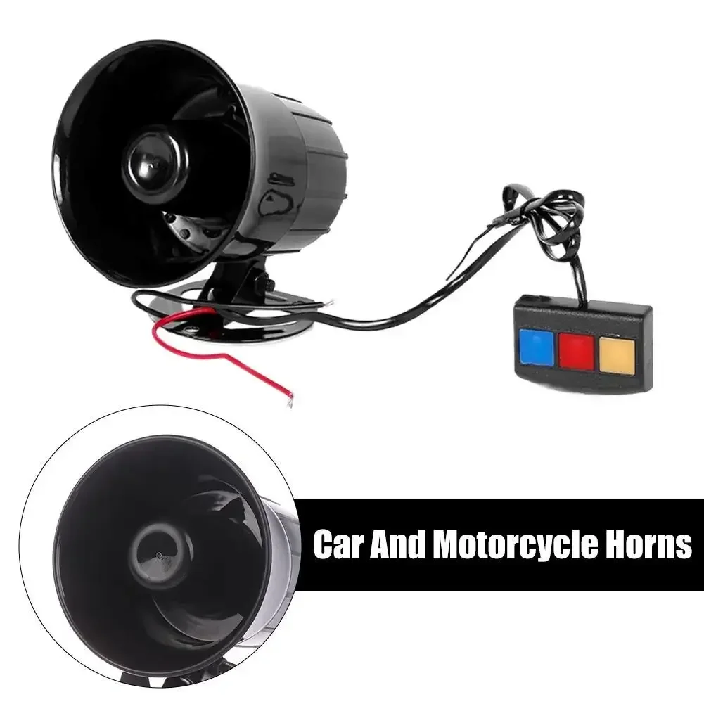 12V 3 Tone Sound Loud Car Horn - đánh giá và giá Emergency Whistle Loud