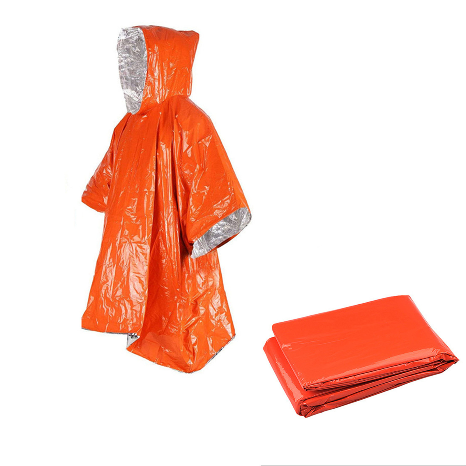 Emergency Disposable Aluminum  - đánh giá và giá Emergency Poncho Rain