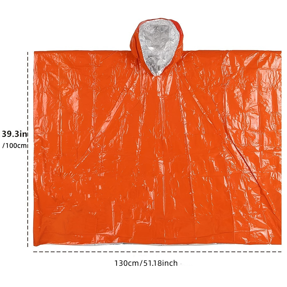 Emergency Disposable Aluminum  - đánh giá và giá Emergency Poncho Rain