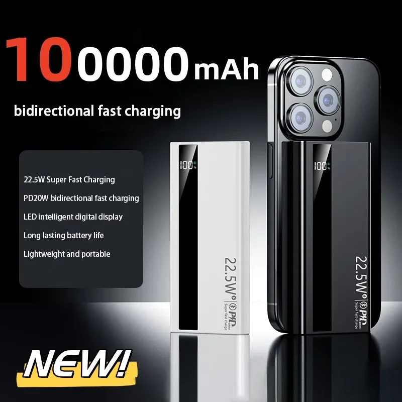 20000mAh Power Bank Fast Charg - đánh giá và giá Solar Emergency Charger