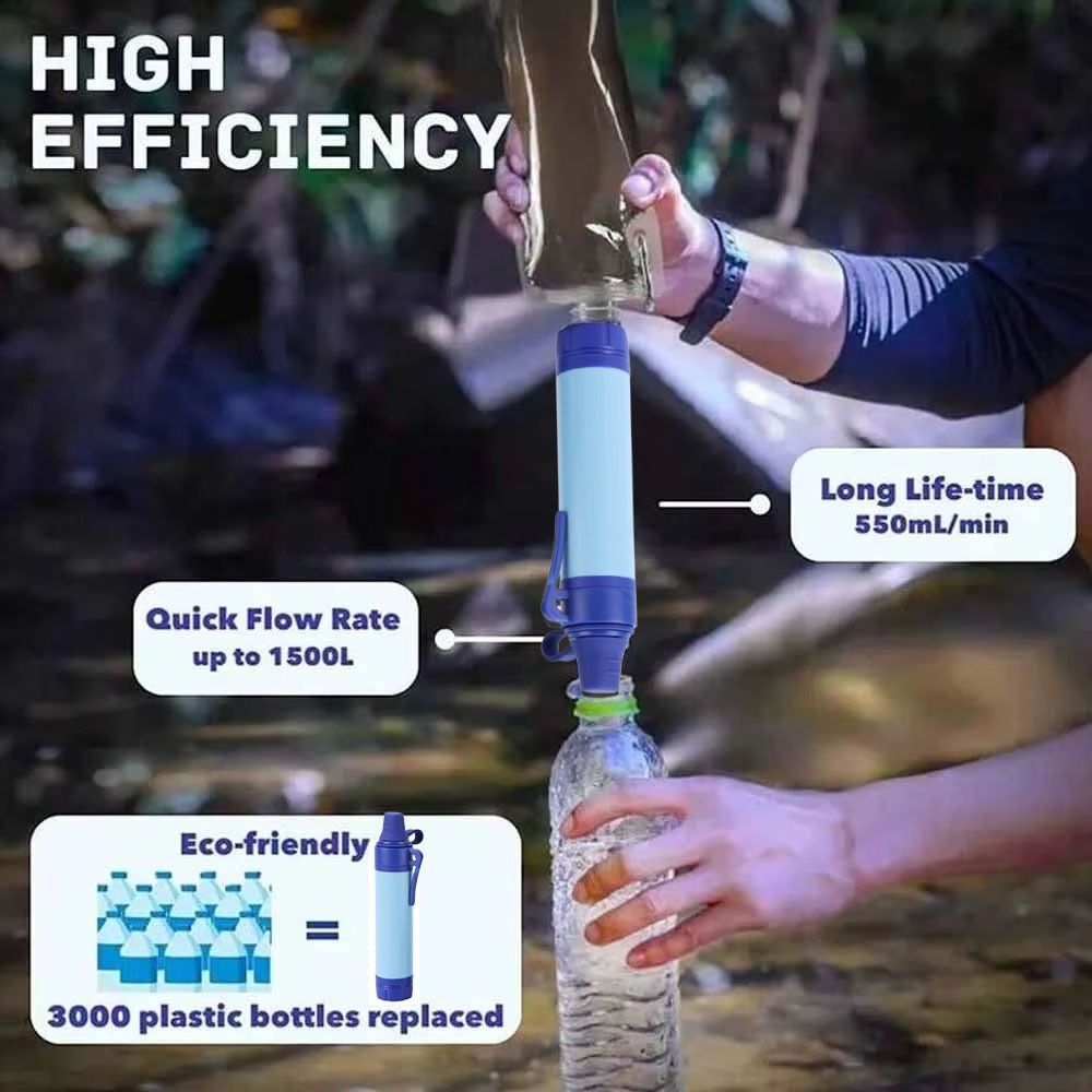 Mini Mini Water Filter Straw P - đánh giá và giá Water Purification Straw