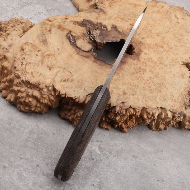 DC53 integrated steel linen ha - đánh giá và giá Bushcraft Knife Fixed