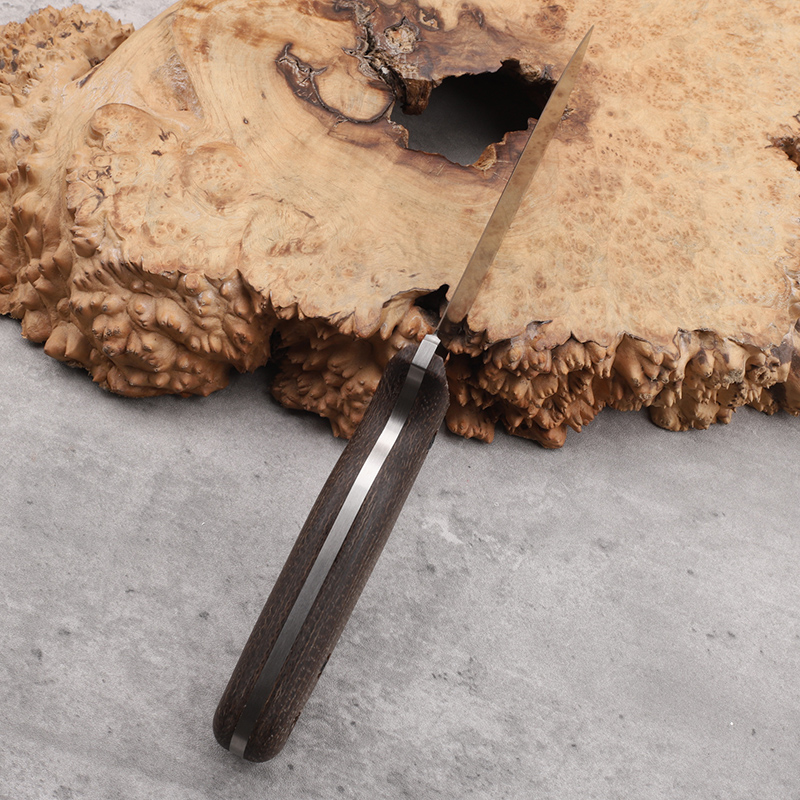 DC53 integrated steel linen ha - đánh giá và giá Bushcraft Knife Fixed